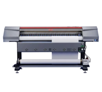 Refurbished / pre-owned / second hand sublimation & eco solvent Chinese wide format printer.